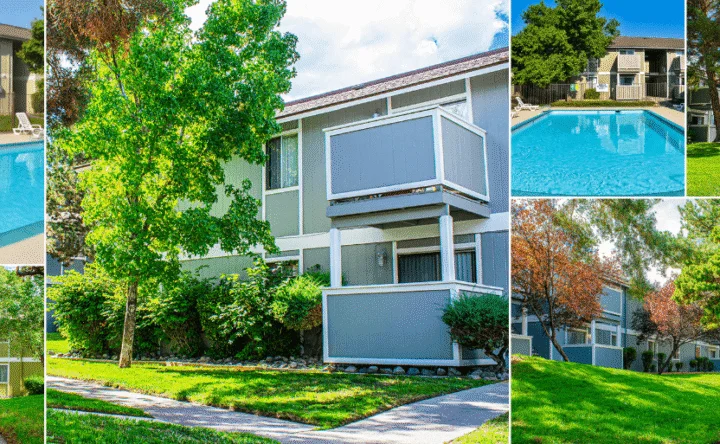 Garden-style apartment community in Reno features 272 homes and prime freeway access.