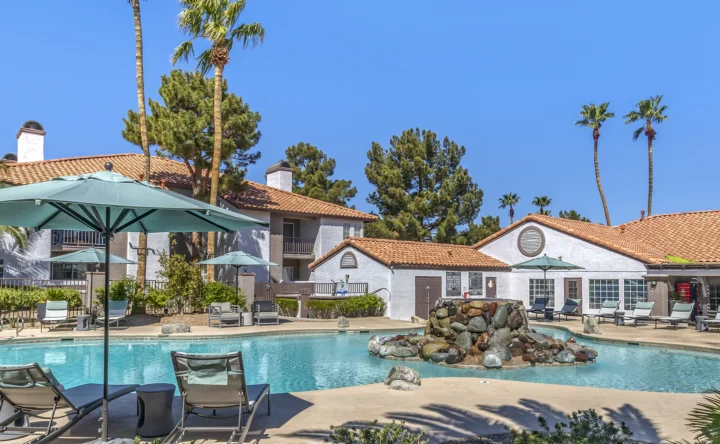 Garden-style apartment community features 320 homes in Henderson, Nev.