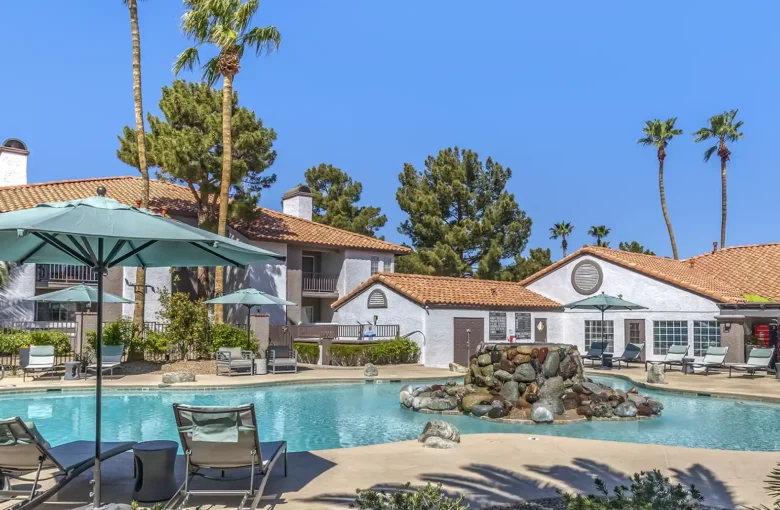 Garden-style apartment community features 320 homes in Henderson, Nev.